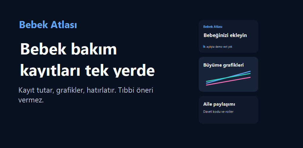 Bebek Atlası Google Play özellik görseli