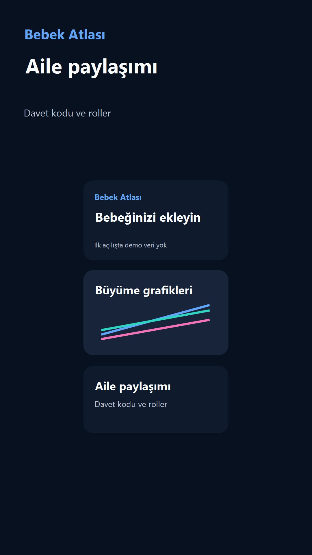 Bebek Atlası aile ekran görüntüsü